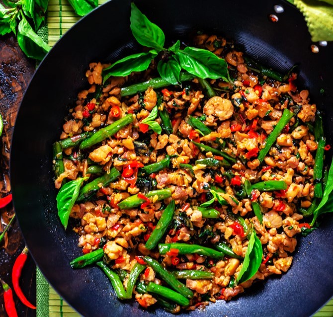 Siam Queen Thai Basil Seeds | Horapha Bai Krapao Plant Herb 2024 Fast Shipping