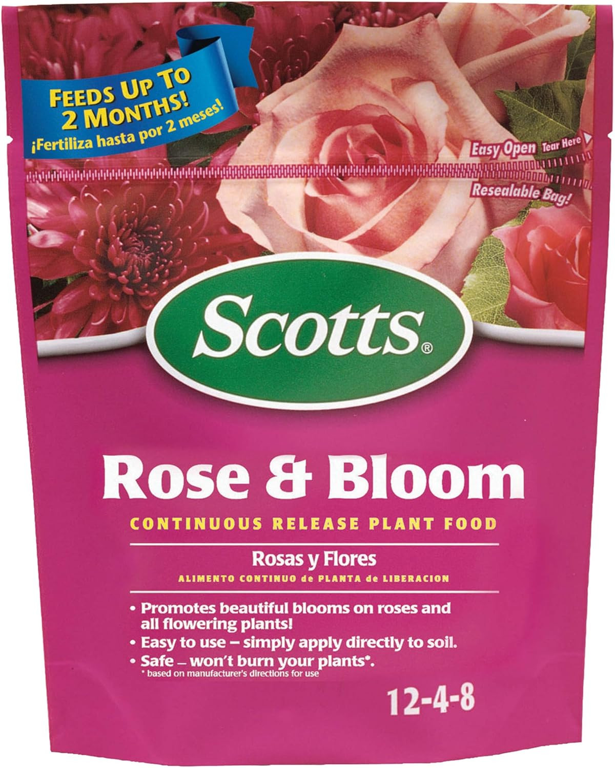 Scotts Rose & Bloom Continuous Release Plant Food, 3 Lb