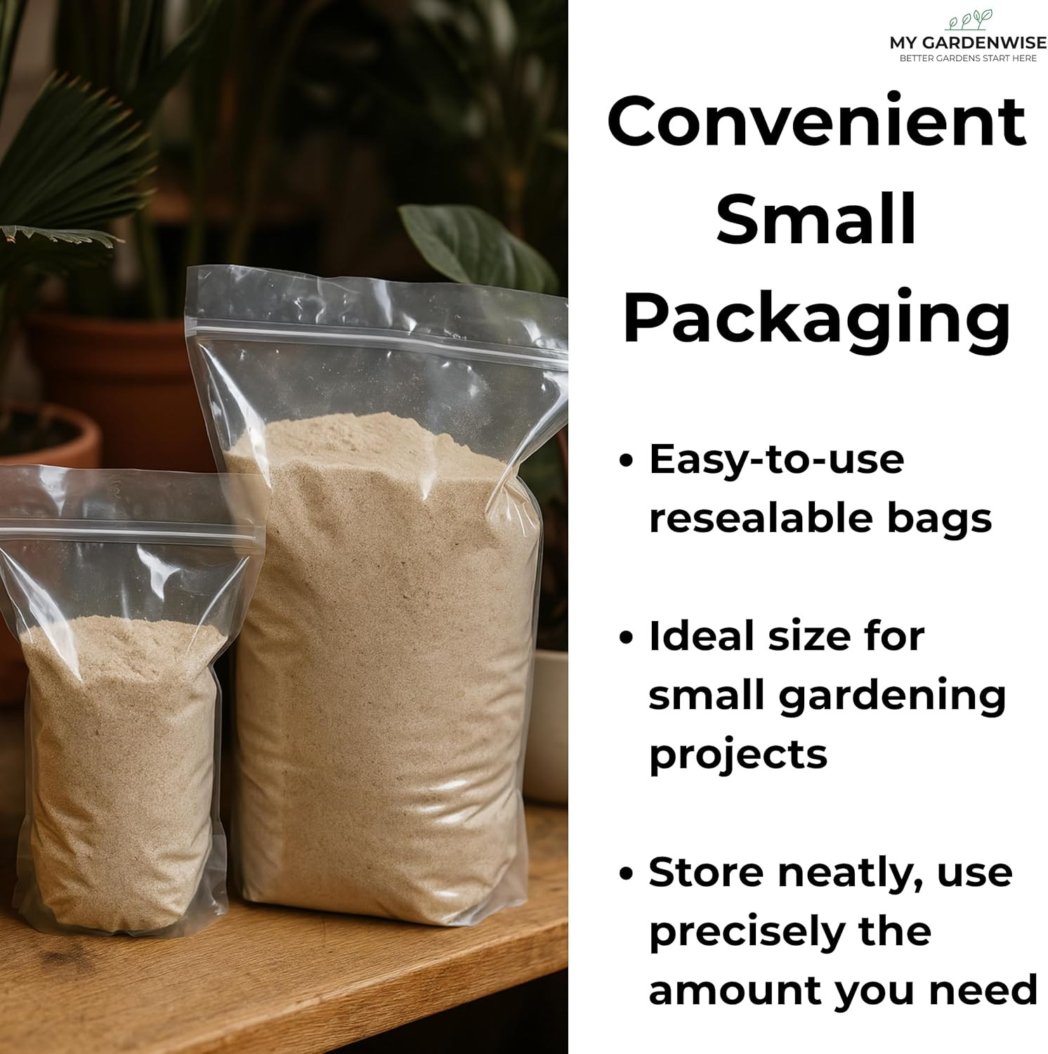Fine Sand for Plants – Horticultural Sand for Succulents, Cactus, Potting Mixes,