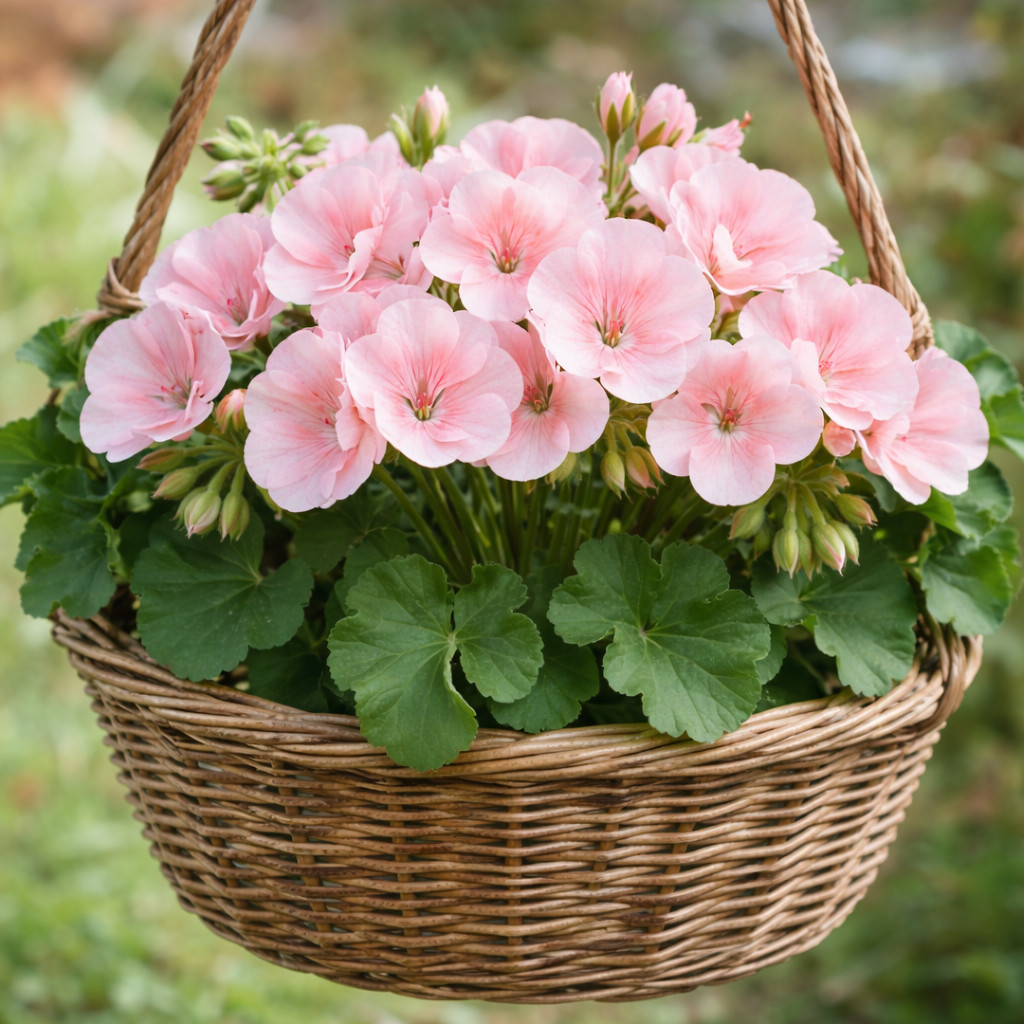 100+ Geranium Seeds -Coral Quartz- Fragrant – Fresh Flower Seeds Non GMO