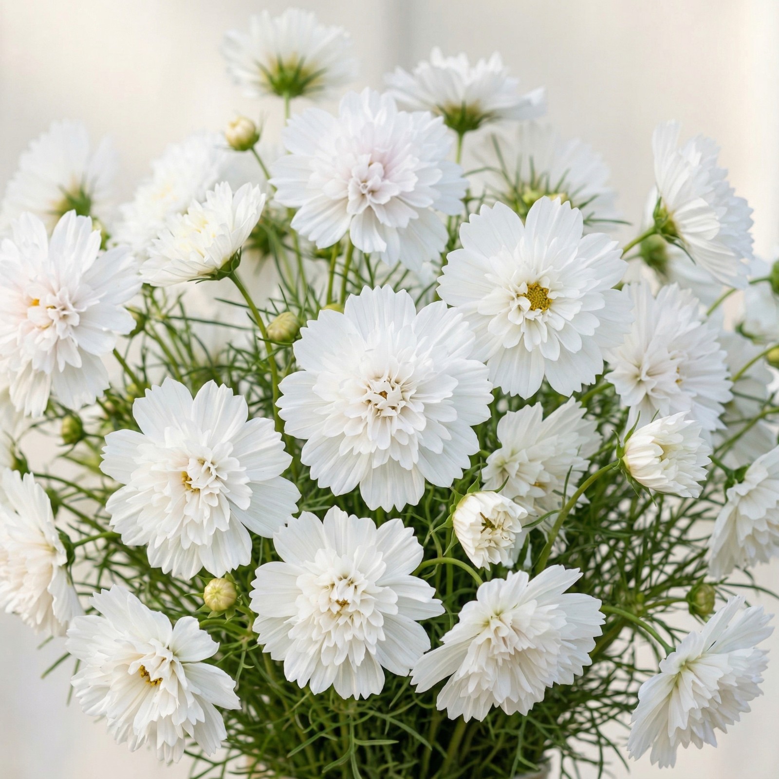 Designer Garden Bundle WEDDING Zinnia Cosmos Cut Flower 4 Packs – 100 Seeds!