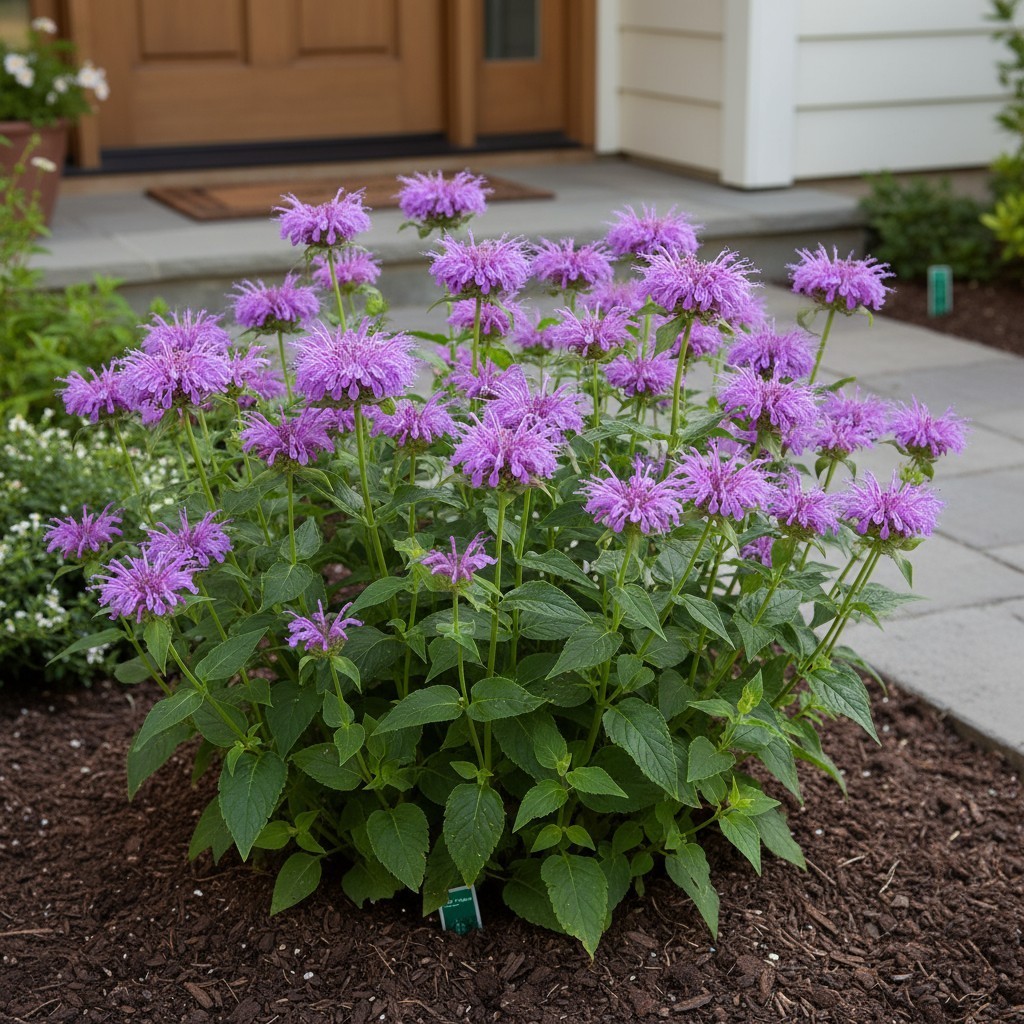 500 Lavender Bee Balm Seeds – Monarda Flower for Pollinator Gardens