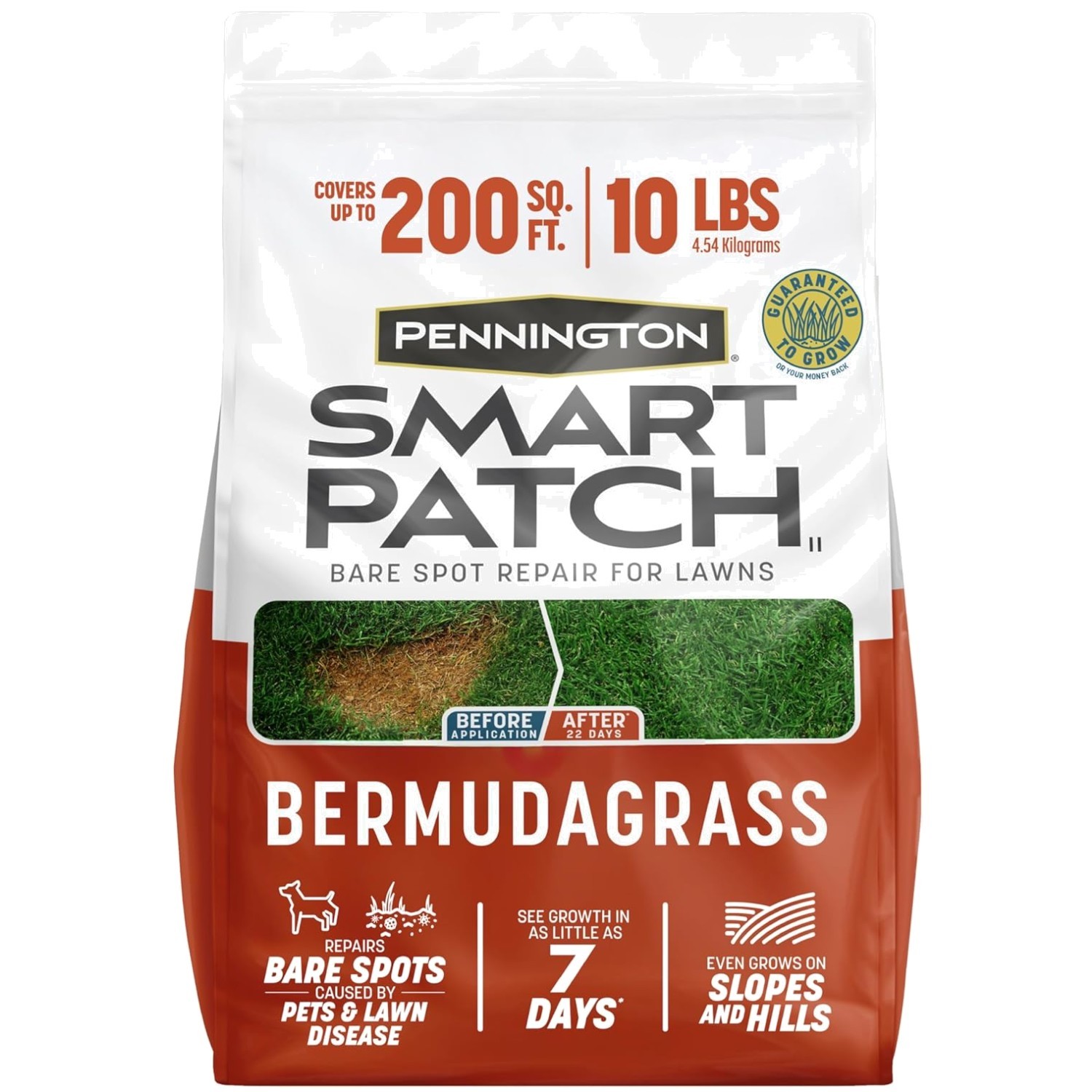 Smart Patch Bermuda Grass Seed, 10 lb – Lawn Repair Kit