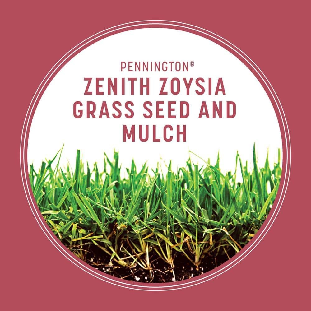 Zenith Zoysia 5 lb. 1,000 sq. ft. Grass Seed and Mulch