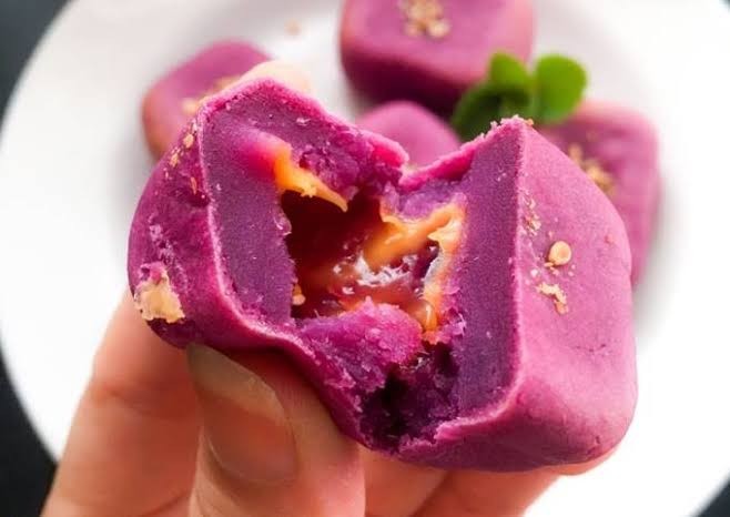 Okinawa Purple & Royal Purple Sweet Potato Slips (10) White Skin + Deep Purple