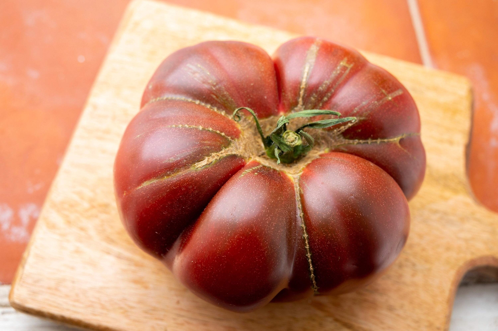 80 BLACK KRIM TOMATO Solanum Lycopersicum Indeterminate Heirloom Beefsteak Seeds