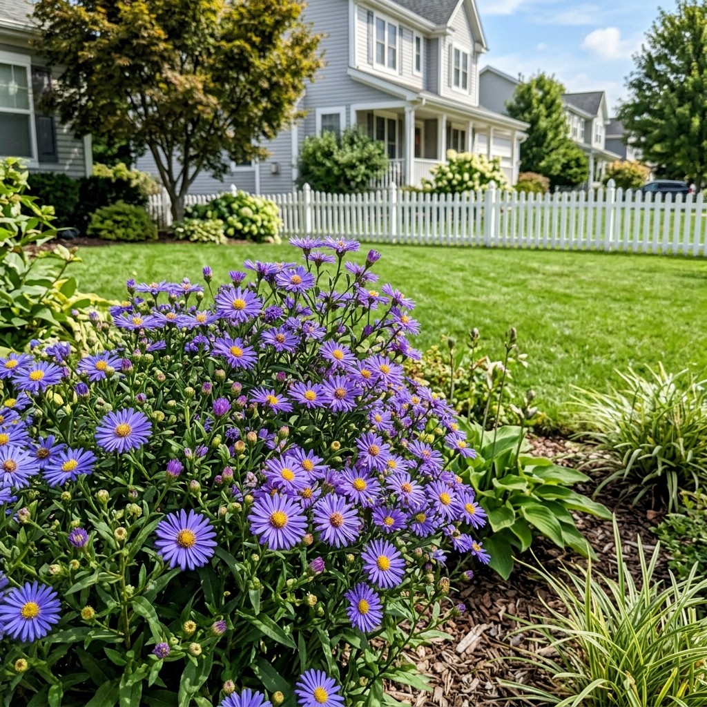 50 Count Blue Aster Seeds – Beginner Friendly Planting, for Planting