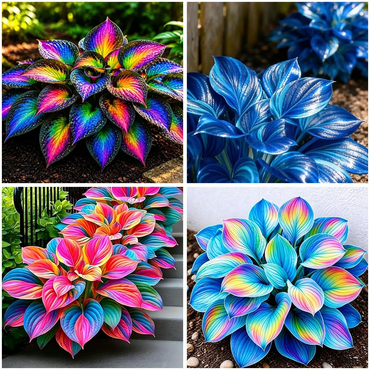 220+ Mixed Color Hosta Seeds for Planting – Hostas Seeds Rare Perennial, Flow…