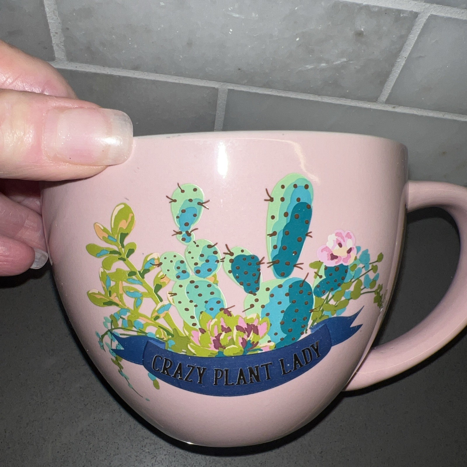 Crazy Plant Lady Large Mug