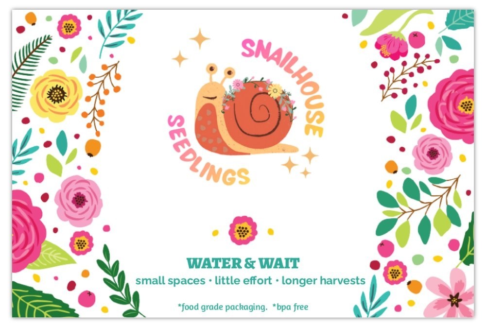 Red Corn Poppy – SEED SNAIL- Packed with seeds and ready to grow!