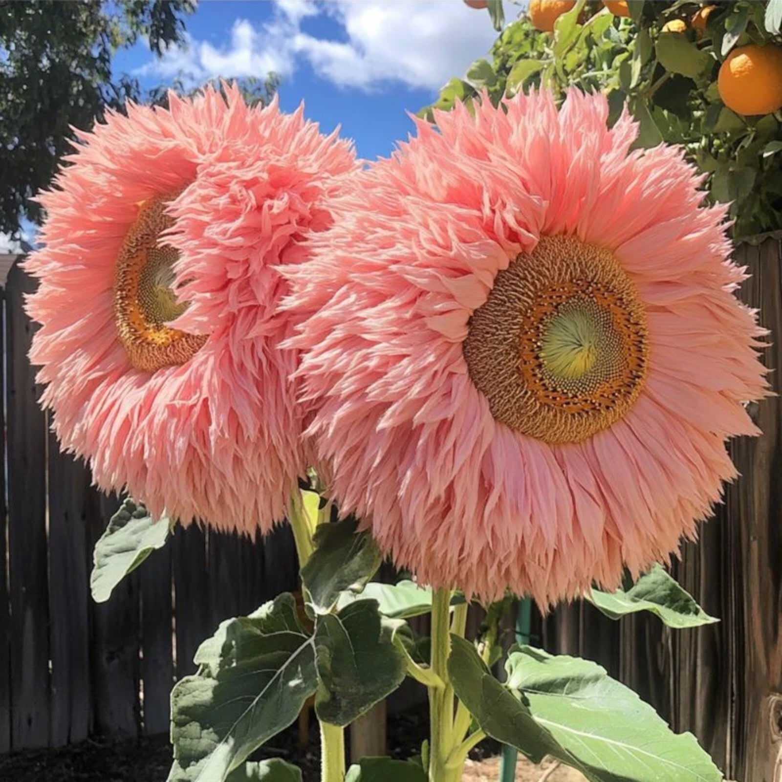 50pcs Enchanting Giant Teddy Bear Sunflower Seeds