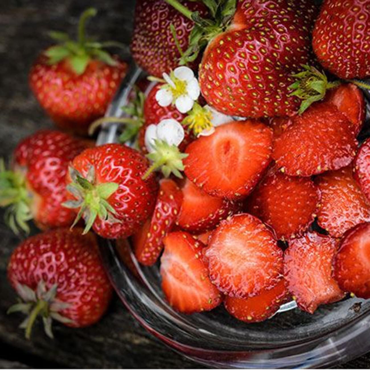Sweet Heirloom Strawberry Seeds for -Round Fresh Berries Non-GMO Garden Crop