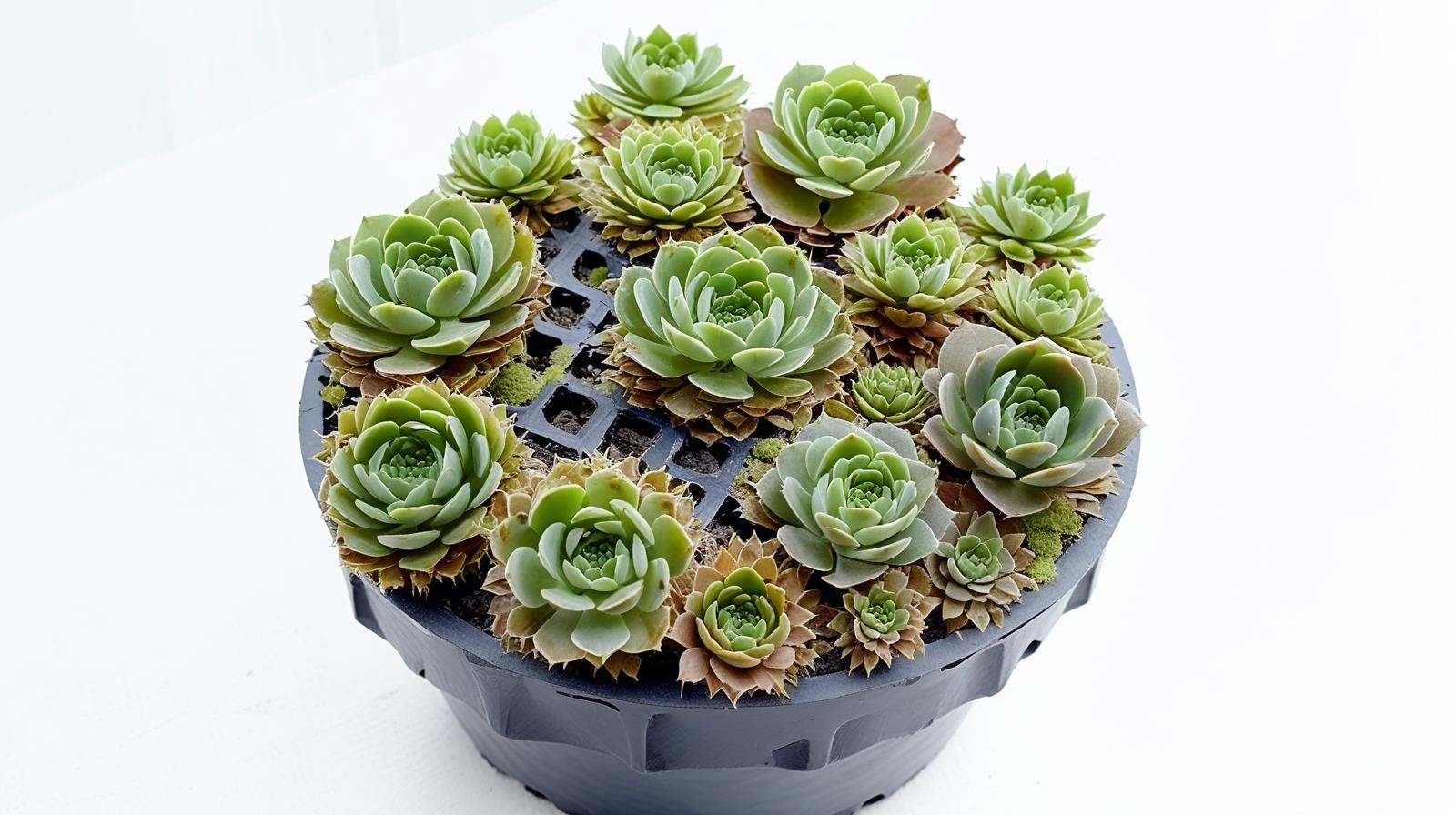 Succulents Sempervivum Assortment Rooted Starter Plant (Pack of 3)