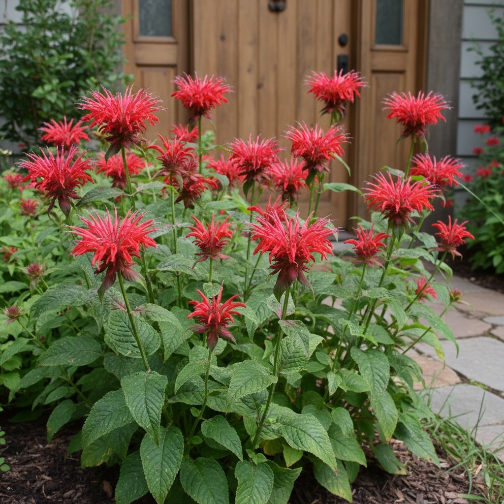 500 Bee Balm Seeds – Bright Red Blooms for Pollinator-Friendly Gardens
