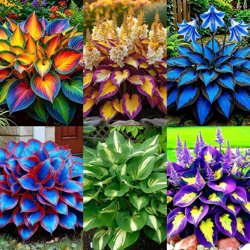 Hosta Seeds Perennial Shade Garden Plant Easy Grow Outdoor Flowers 355+ PCS