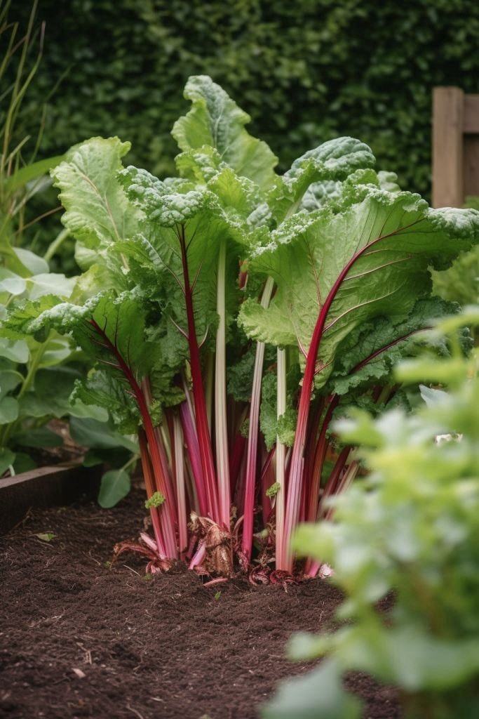40 Plus Victoria Rhubarb Seeds-Perennial-Open Pollinated