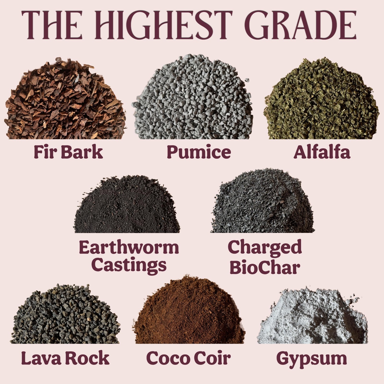 Organic Potting Mix for Indoor Plants – Well Draining, Chunky Soil, Peat Free, 8