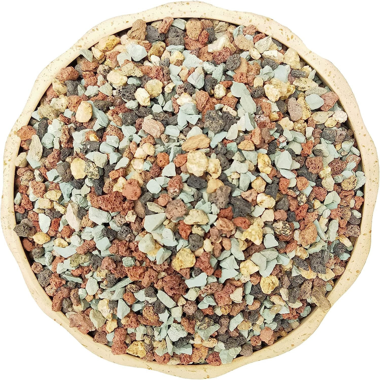 5Lb Bonsai Succulent and Cactus Soil 1/8-1/4 Inch Gritty Mix Rocks Gravel for Te