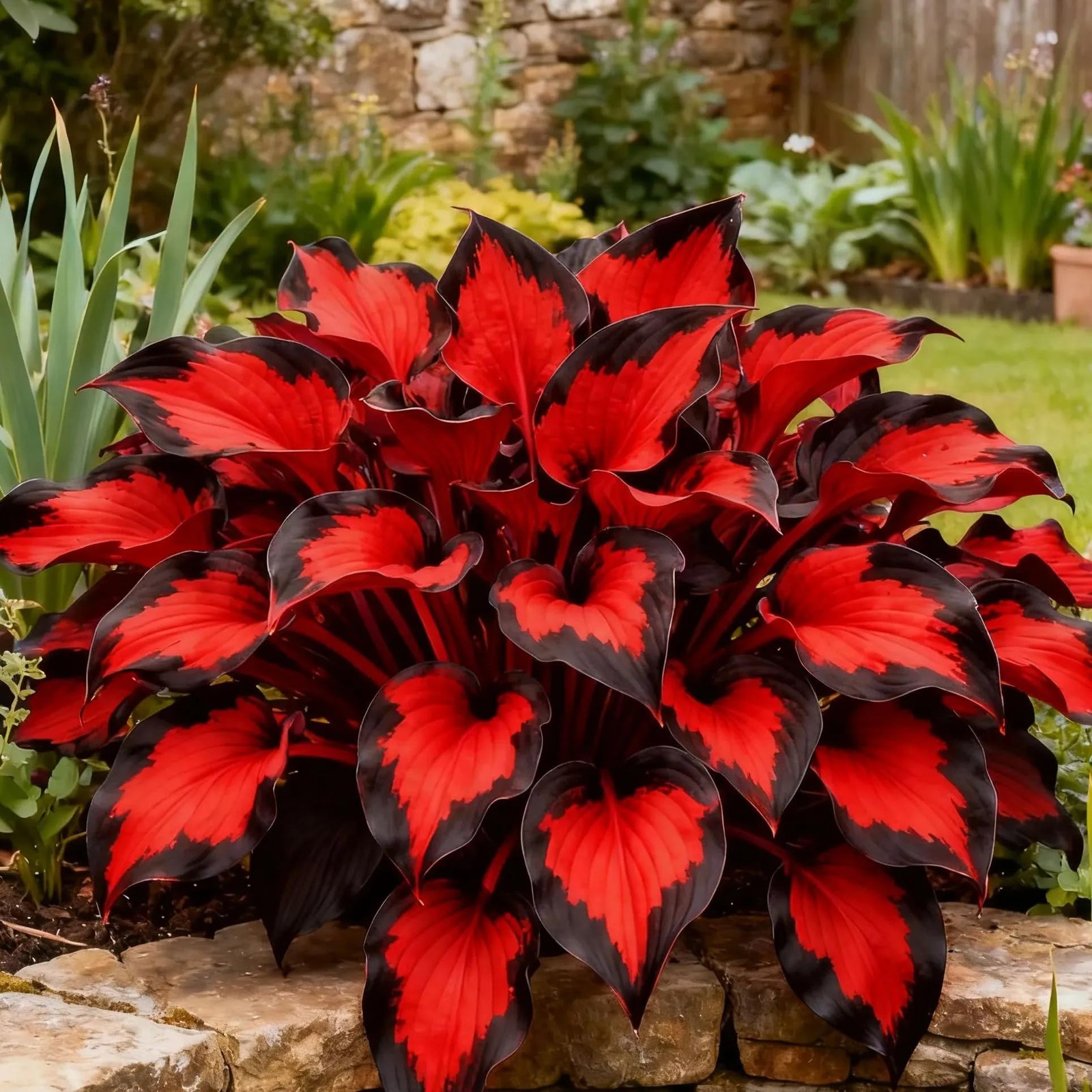 Mixed 300+ Hosta Seeds for Planting, Hostas Seeds Rare Perennial Under Trees &