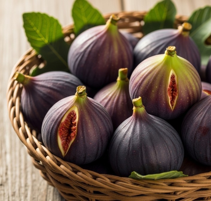 Live Purple Smyrna Fig Tree Plant Sweet Edible Fruit Self-Fertile Potted 18-36in