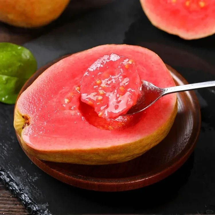 50 Red Guava Seeds – Tropical Fruit Tree with Sweet Pink Flesh for Home Garden