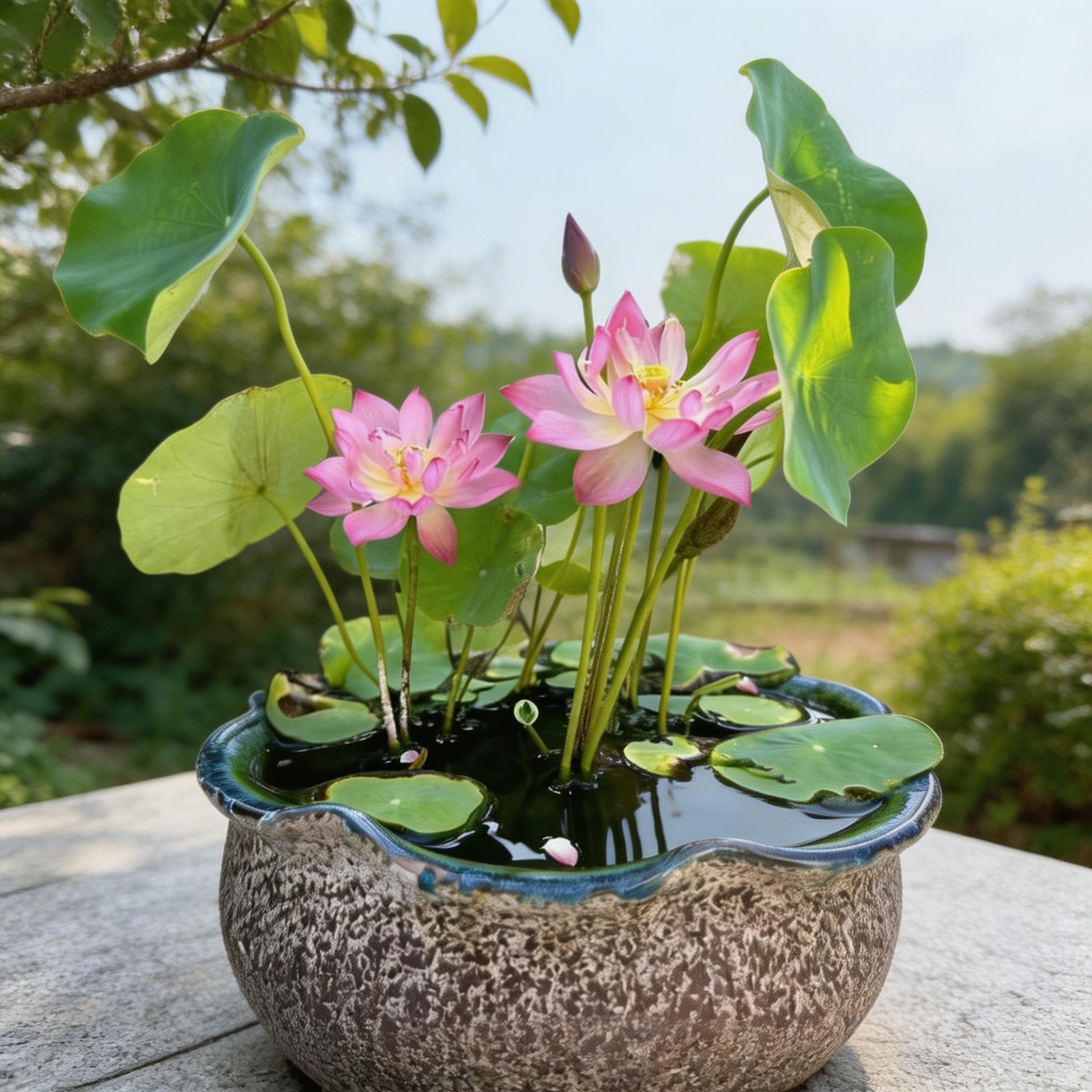 50Pcs Lotus Flower Seeds Water Lily Seeds for Home Pond Aquatic Planting