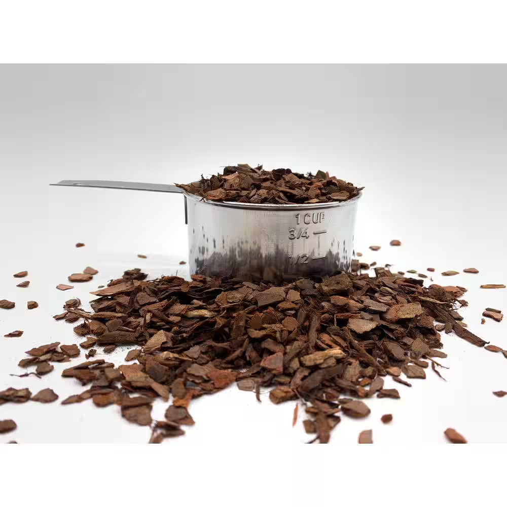 1/4 In. Particle Size, 2 Qt. Pine Bark Fines for Bonsai, Orchids, Succulents, Ca