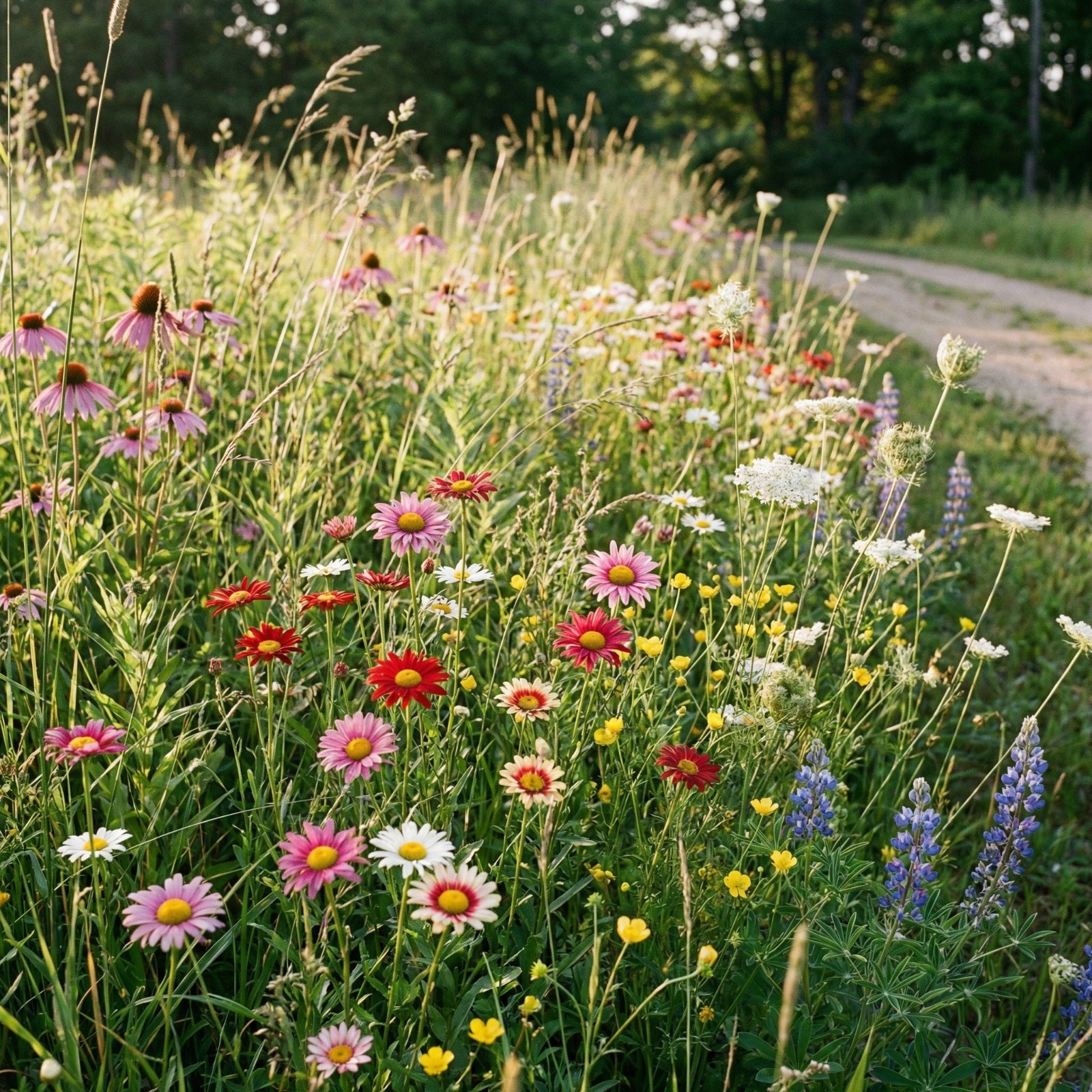 Painted Daisy MIXED Colors Pollinators Butterflies Perennial Non-GMO 200 Seeds!