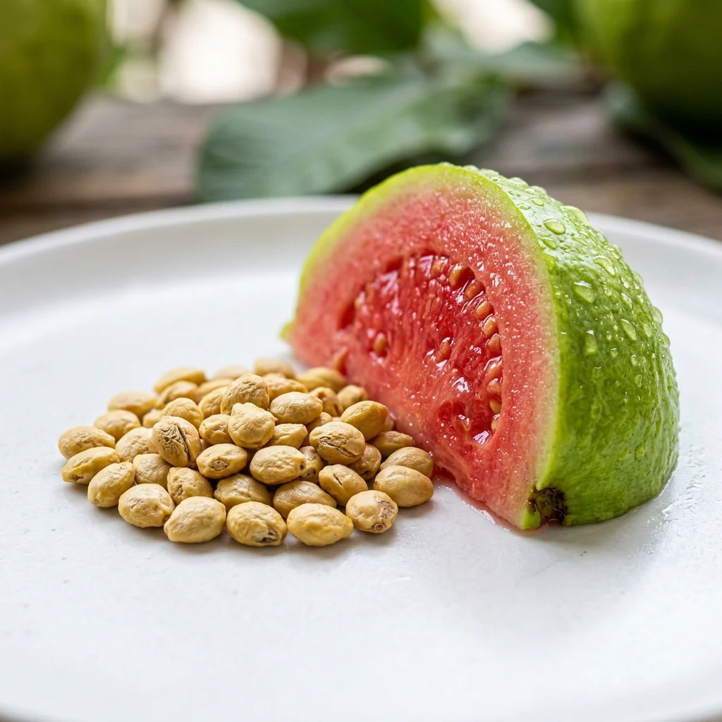100 Tropical Red Guava Seeds for Planting – Exotic & Delicious Fruit Seeds for