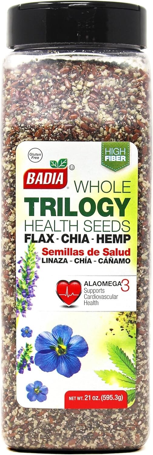 Trilogy Health Seeds, 21 Oz – Gluten-Free, Halal, & Packed with Nutrition