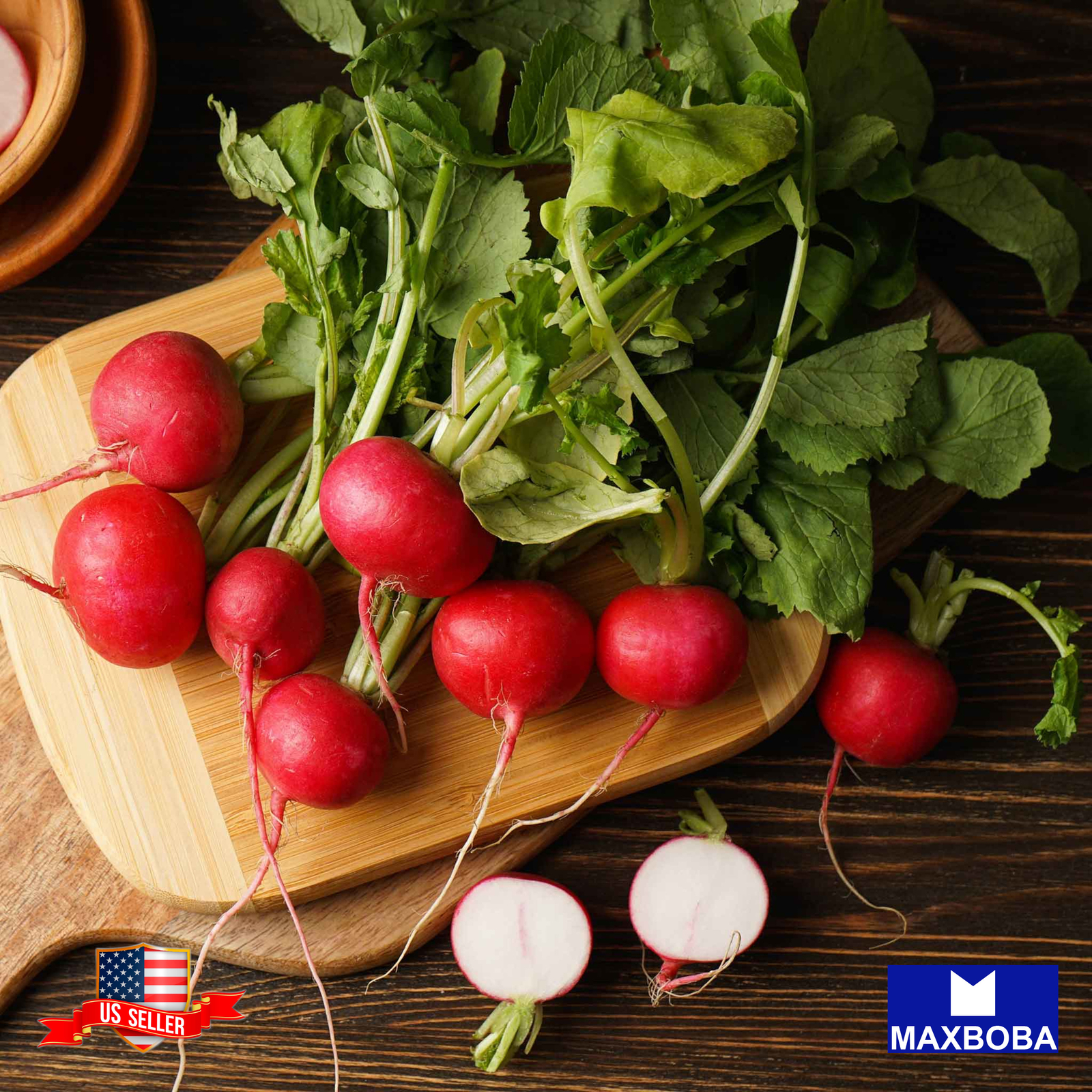 Radish Seeds Cherry Belle (Organic) Non-GMO Heirloom