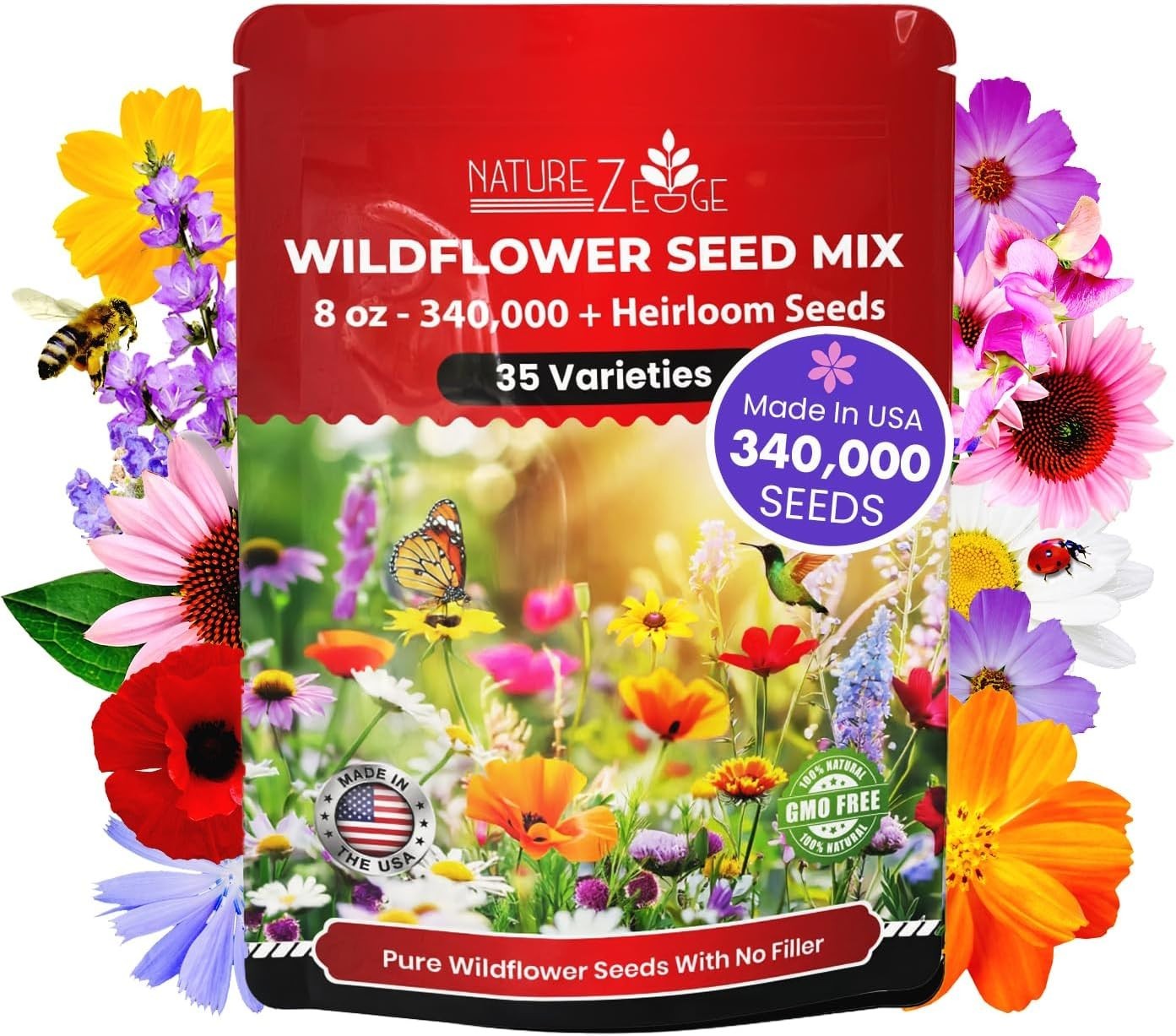 Annual & Perennial Flower Seed Variety Pack