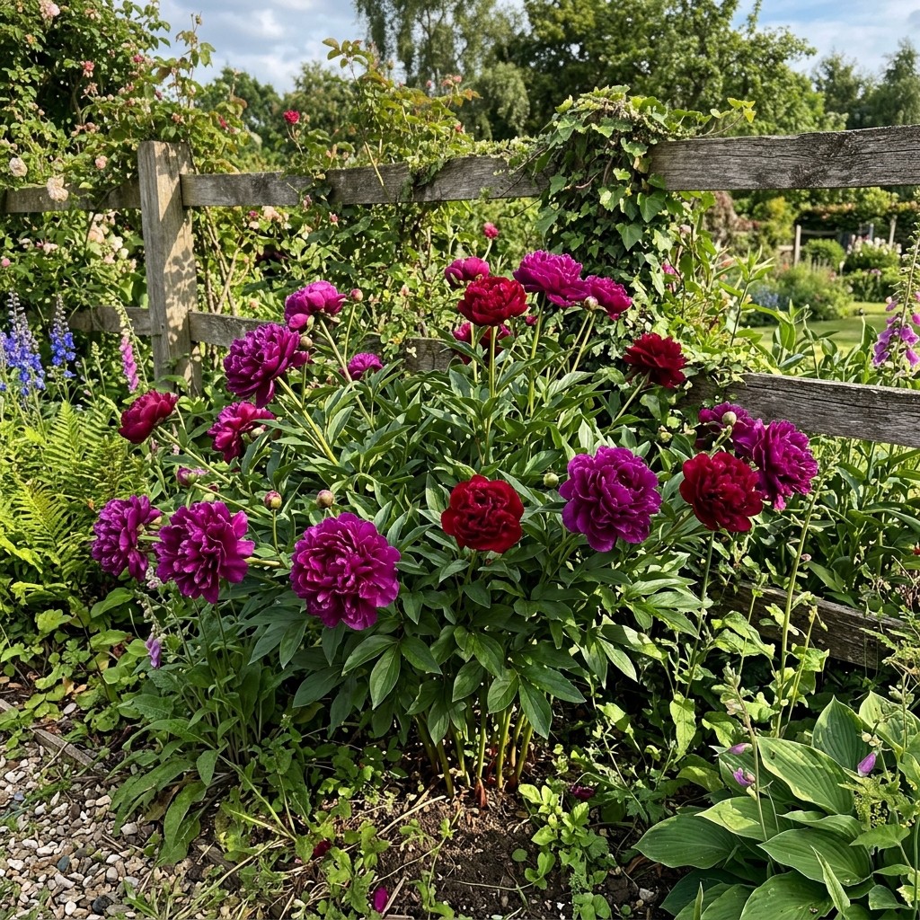 50 Royal Purple Red Mixed Peony Seeds for Planting – Premium Heirloom Royal