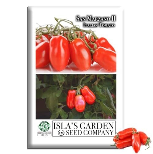 San Marzano II Tomato Seeds (Solanum lycopersicum)– 100+ Heirloom Non-GMO