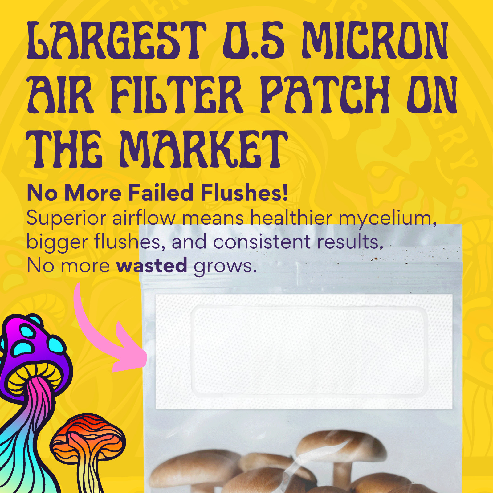 5lb All-in-One Grow Bag: Nutrient-Enhanced, Free Injection Port