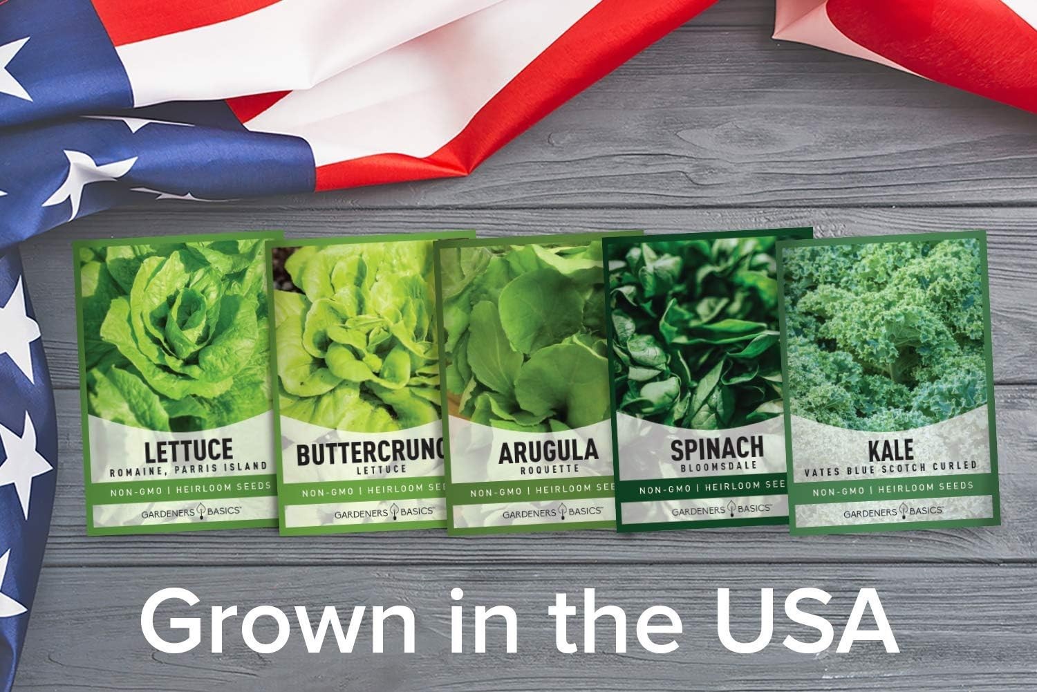 High-Germination Rate Heirloom Greens Seed Pack – Ideal for Garden Enthusiasts