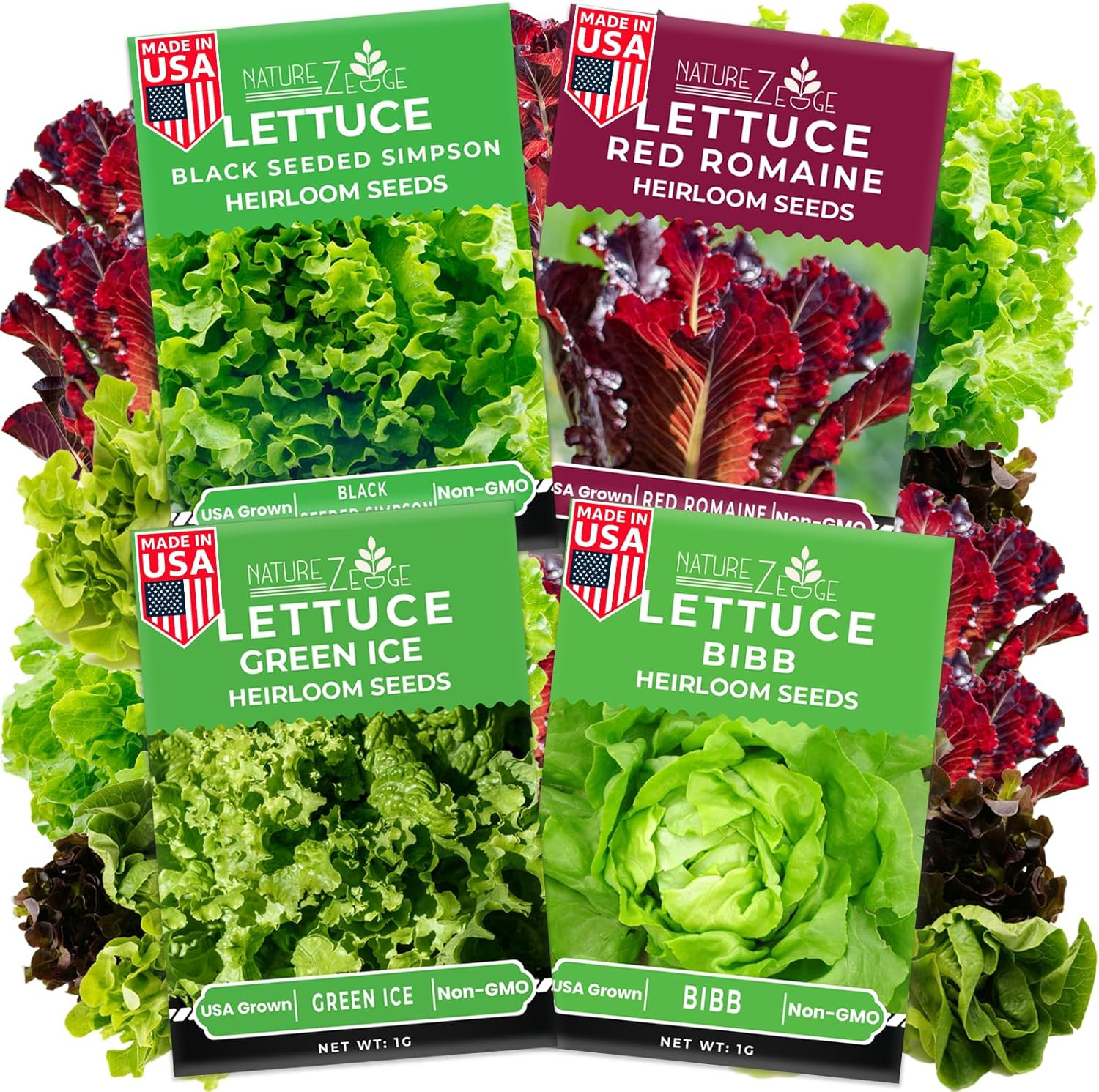 11 Heirloom Seeds for Planting Vegetables and Fruits, 4800 Survival Seed Vault a