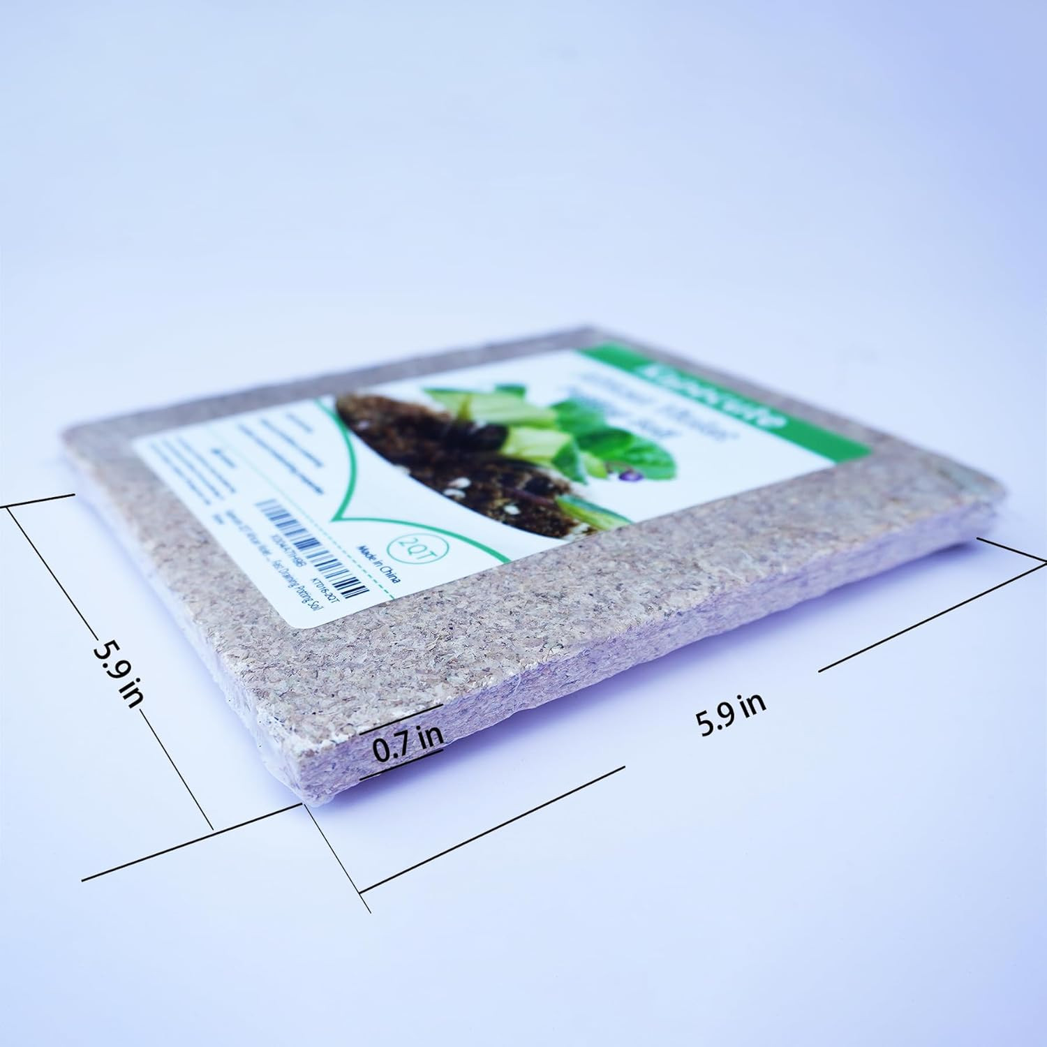 2QT African Violet Potting Soil, Professionally Formulated Weakly Acidic, High H