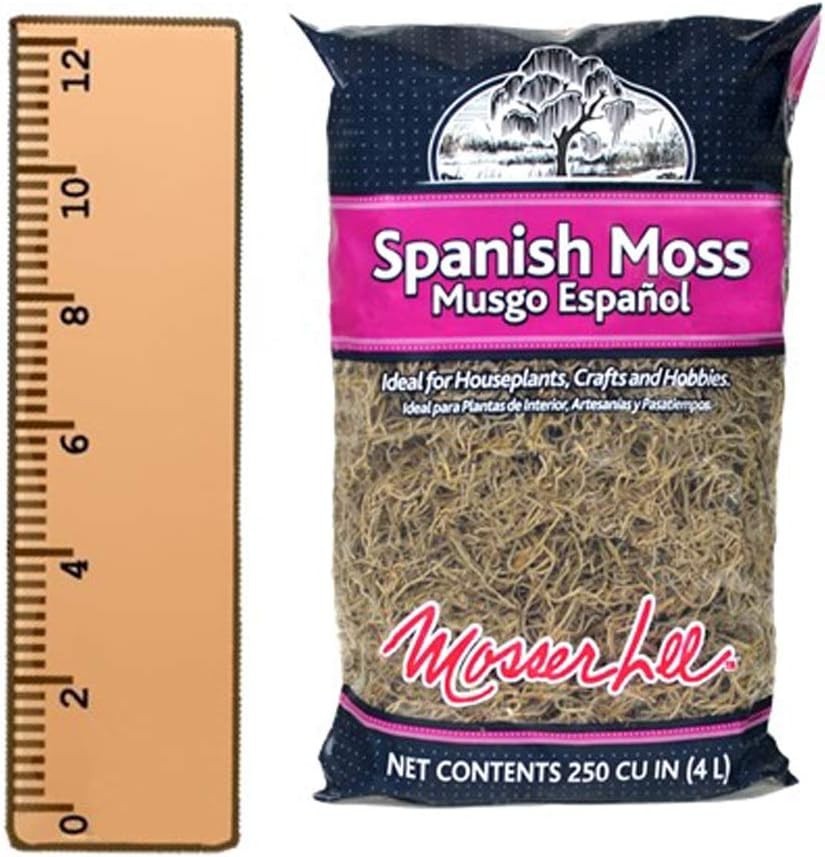Transform Your Plants with 250 Cubic Inches of Spanish Moss – Moisture Retainer