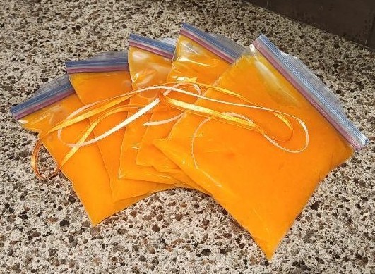 HACHIYA PERSIMMONS PUREE (3- 2 cup Packages)