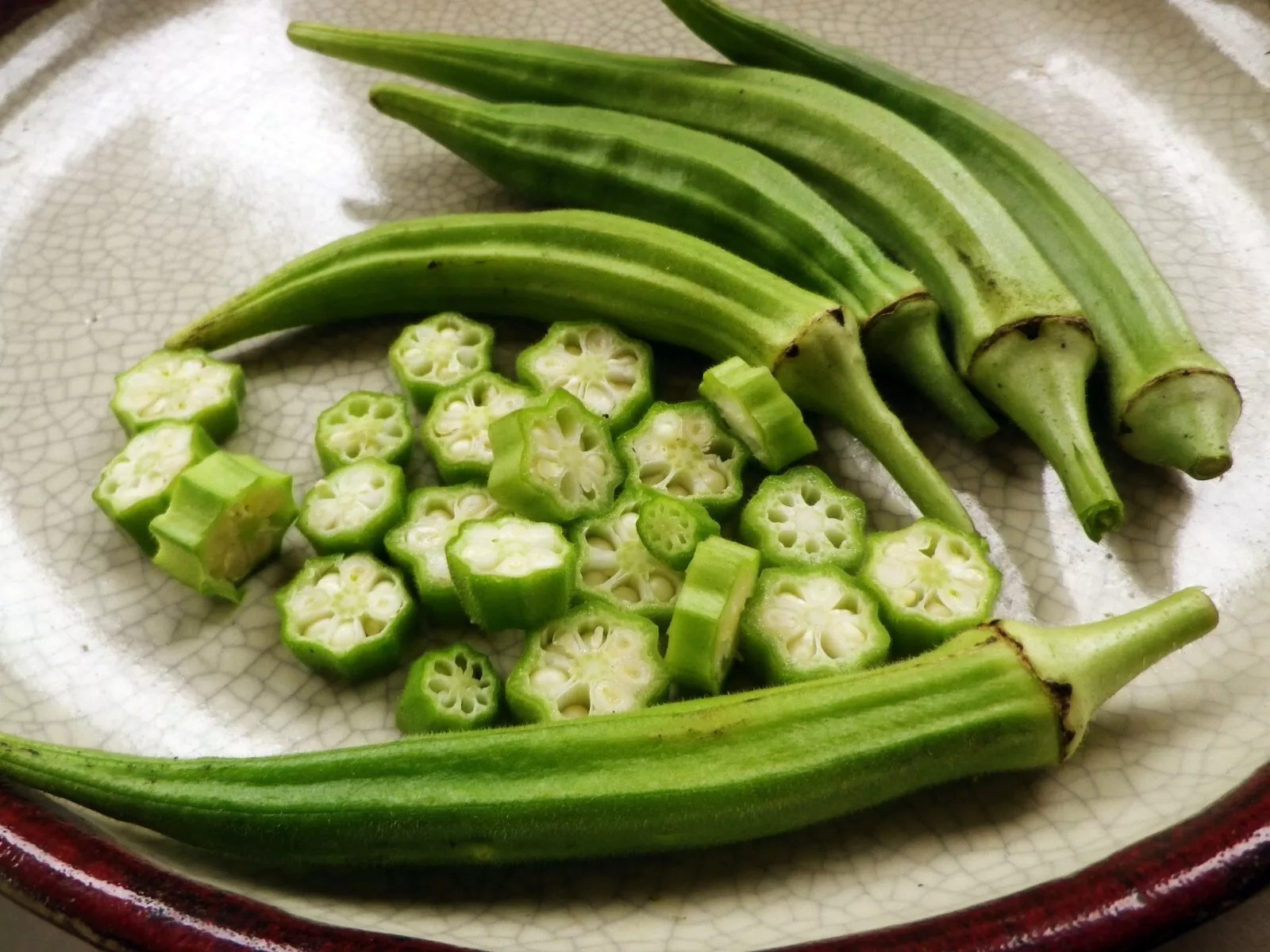 100+ LOUISIANA LONGHORN COWHORN OKRA SEEDS – Heirloom — NON GMO — FRESH