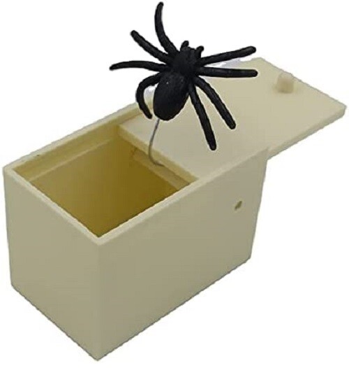 Spider Prank Box – Great Gift, Practical Joke –