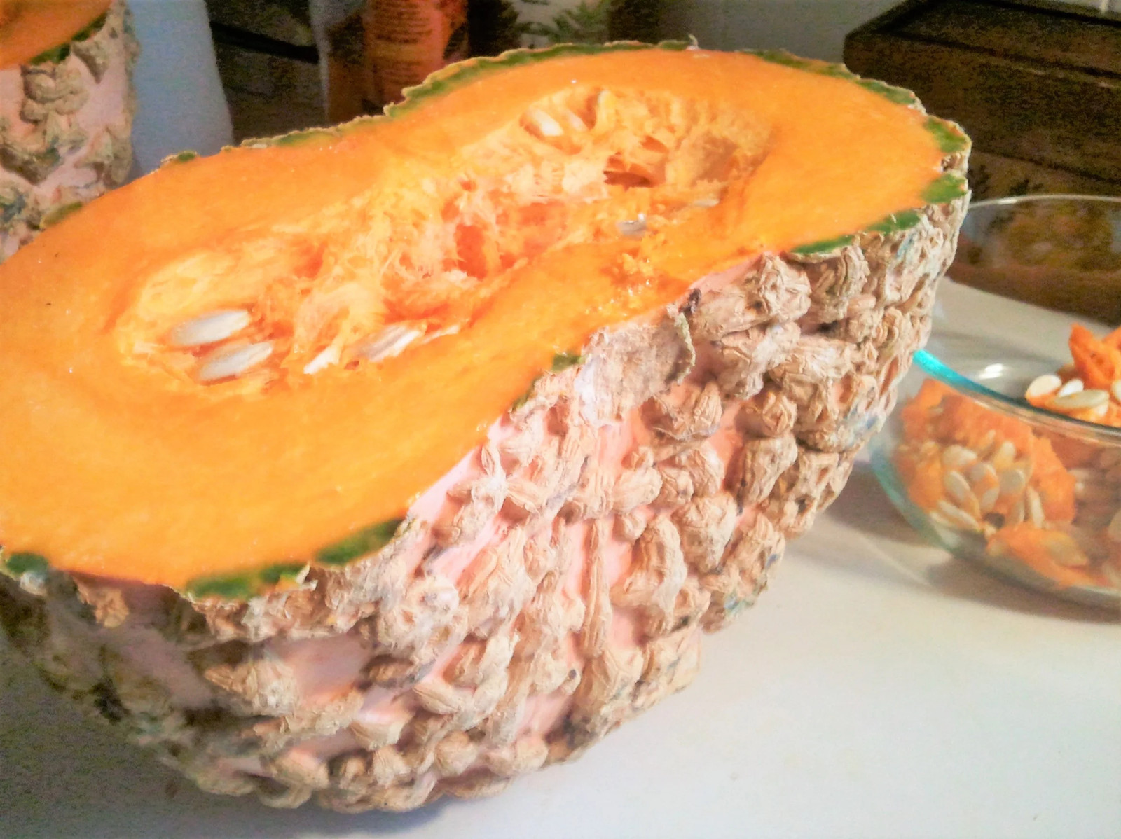 Peanut Pumpkin Seeds (Galeux D’ Eysines) | Warty Pink Pumpkins Squash Seed 2023