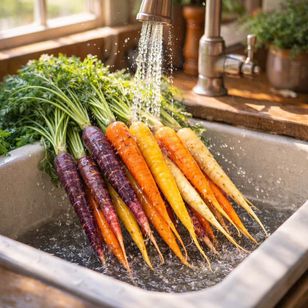 Rainbow Mix Carrot Seeds Colorful Heirloom Carrots 100 seeds