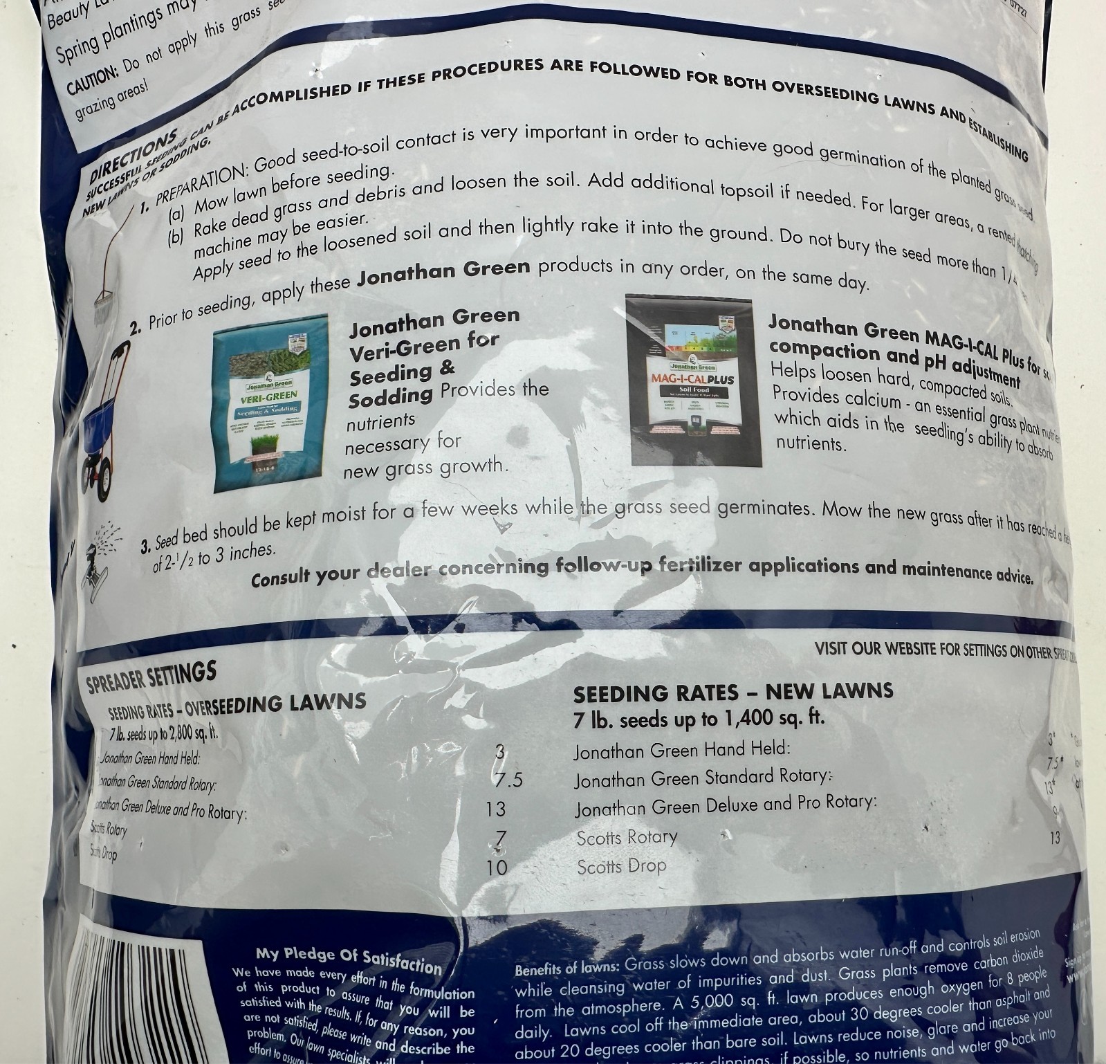 Jonathan Green Black Beauty Ultra Supreme Grass Seed, 7lb bag Lawn Seed