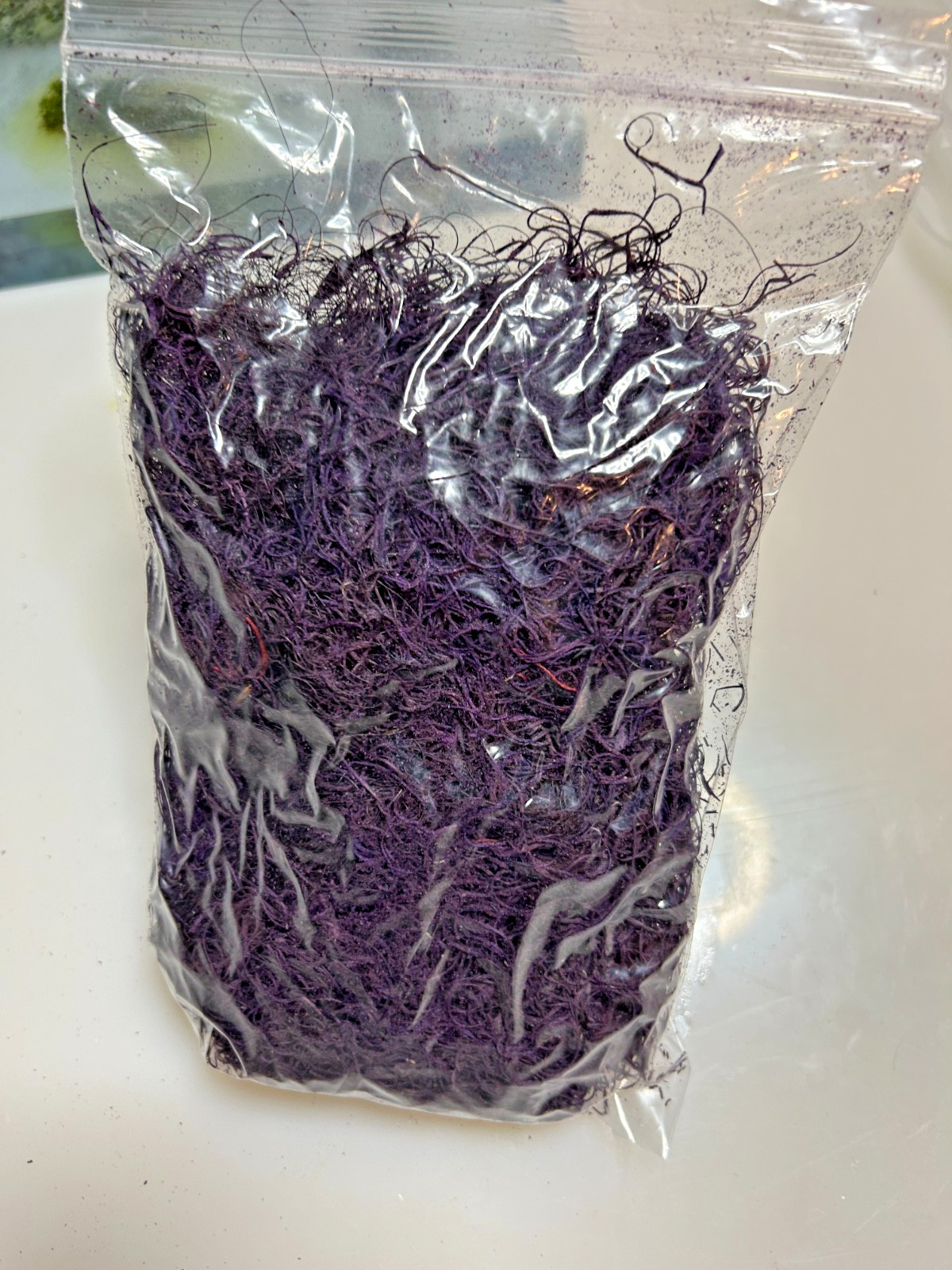 SPANISH MOSS various colors approx. 1.5 oz per bag.