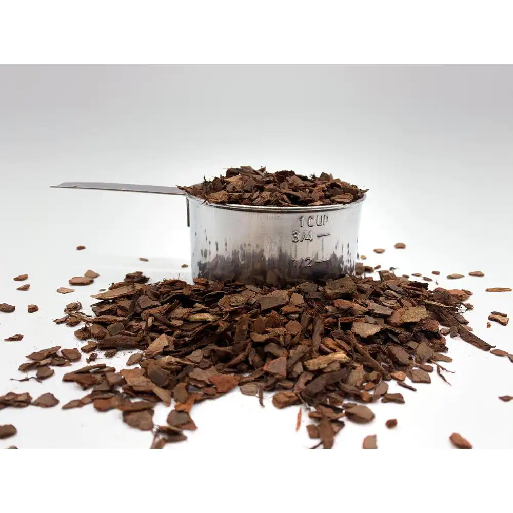 1/4 In. Particle Size, 2 Qt. Pine Bark Fines for Bonsai, Orchids, Succulents, Ca