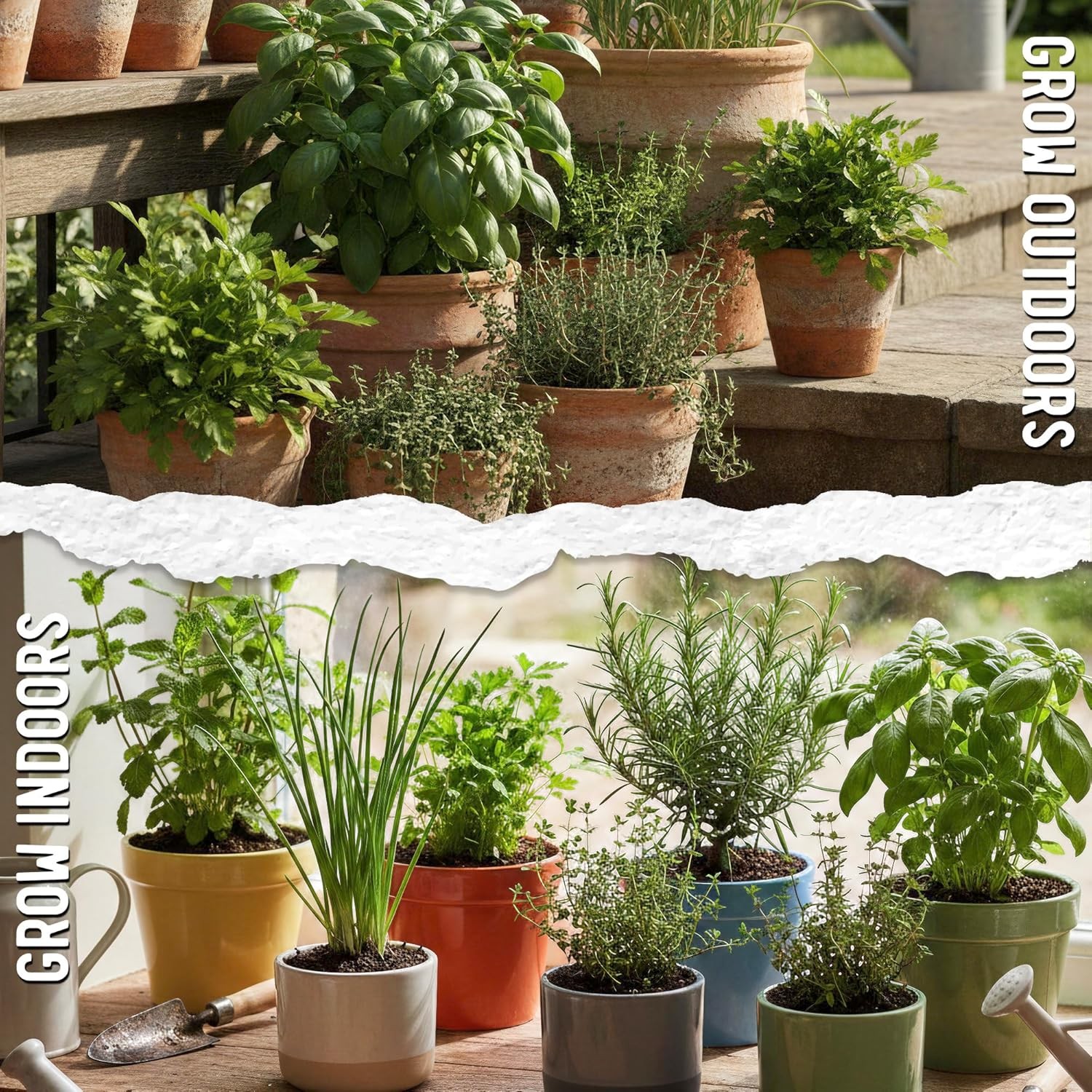 Seed Needs Herb Seeds Variety Pack Culinary Herb Collection (12 Individual Packe
