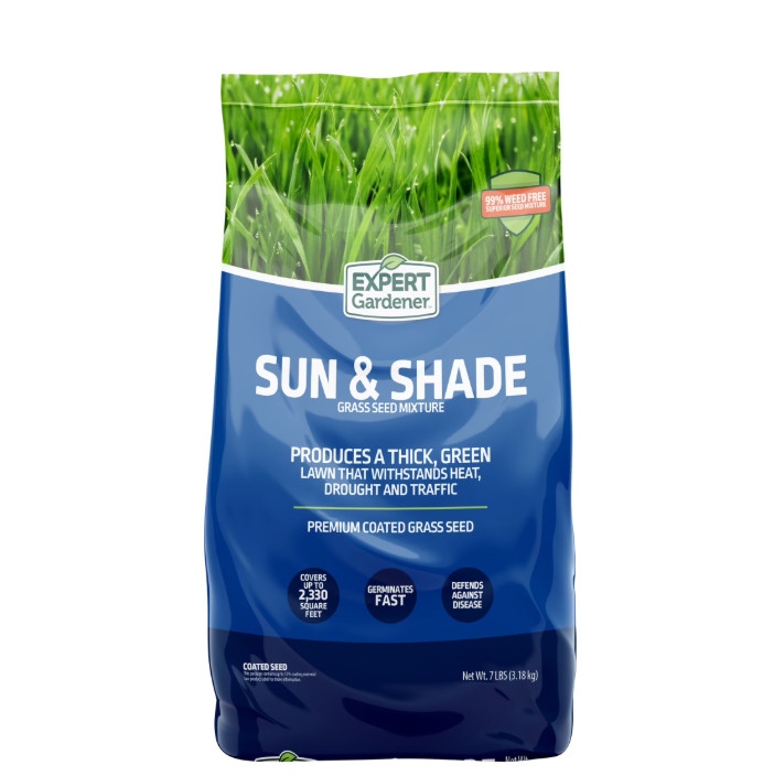 Kentucky Bluegrass Northern Grass Seed Mix, Sun to Partial Shade, 7 lb, New