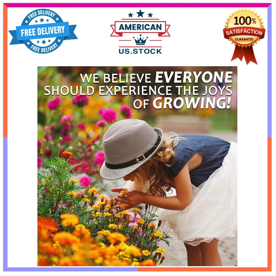 Mountain Valley Seed Co Wildflower Mix 2 Oz 19 Varieties Bee Friendly Pollinator